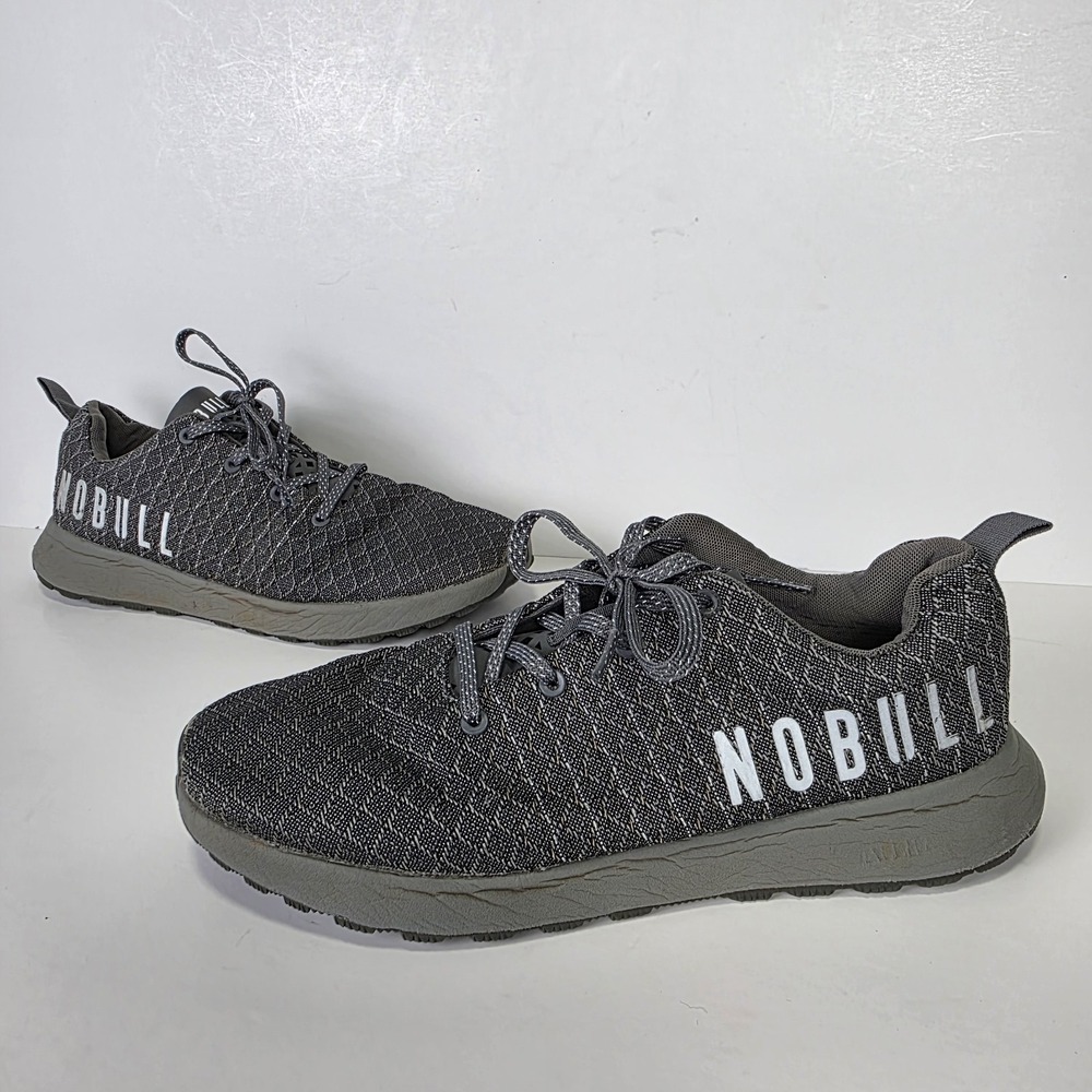 Nobull Matryx Trail Runner Shoes Mens 9.5 Gray Athletic Sneakers Gym Workout